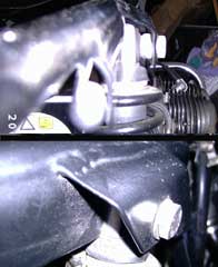 BMW R90s modifizierter Heckramen